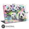 Rainbow Pandas with Butterflies by Sheena Pike Universal Laptop 11in (8.8 x 6.2in) Skin